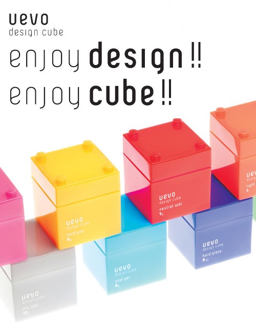 [데미] 우에보 디자인 큐브 왁스 80g